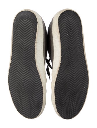 Golden Goose Suede Distressed Accents Sneakers