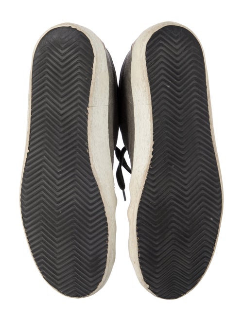 Golden Goose Suede Distressed Accents Sneakers