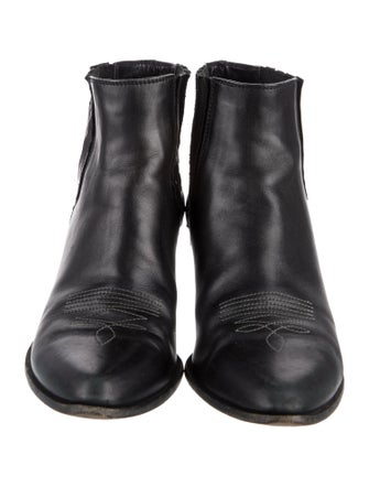 Golden Goose Leather Western Boots
