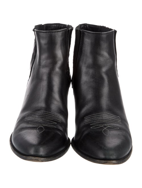 Golden Goose Leather Western Boots