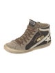 Golden Goose Suede Printed Sneakers