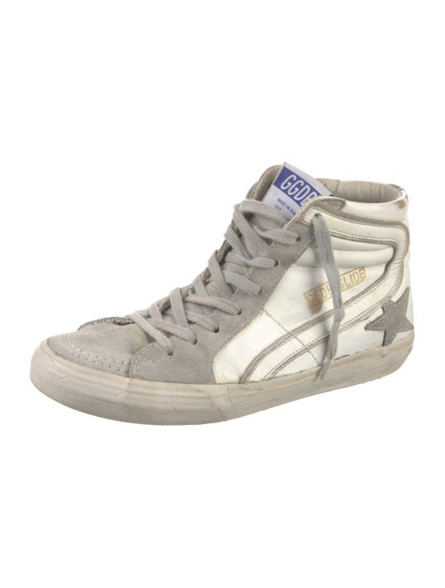 Golden Goose Suede Printed Sneakers