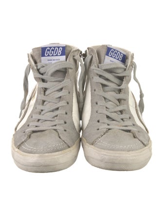 Golden Goose Suede Printed Sneakers