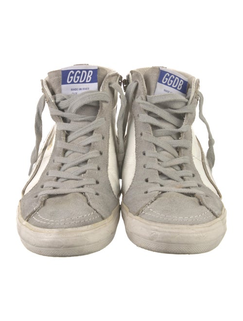 Golden Goose Suede Printed Sneakers