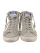 Golden Goose Suede Printed Sneakers