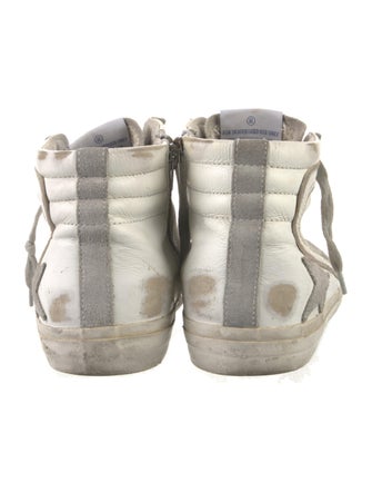 Golden Goose Suede Printed Sneakers