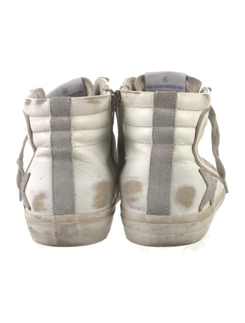 Golden Goose Suede Printed Sneakers