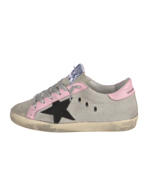 Golden Goose Suede Printed Sneakers