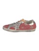 Golden Goose Ponyhair Printed Sneakers