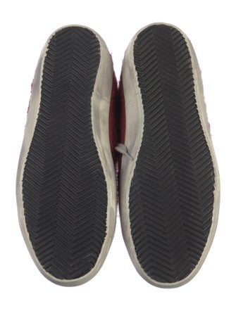 Golden Goose Ponyhair Printed Sneakers