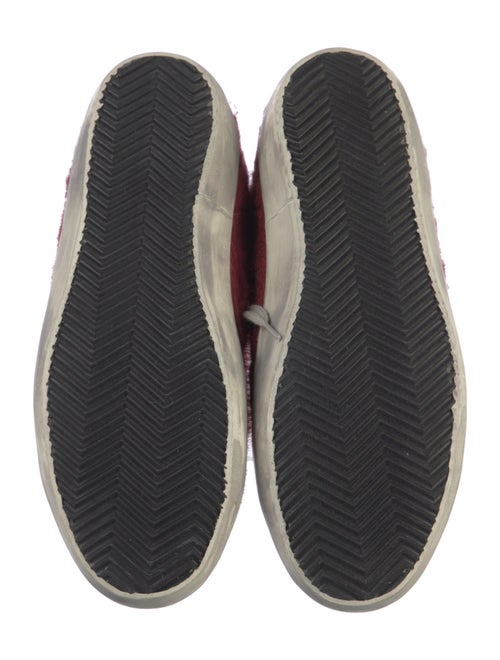 Golden Goose Ponyhair Printed Sneakers