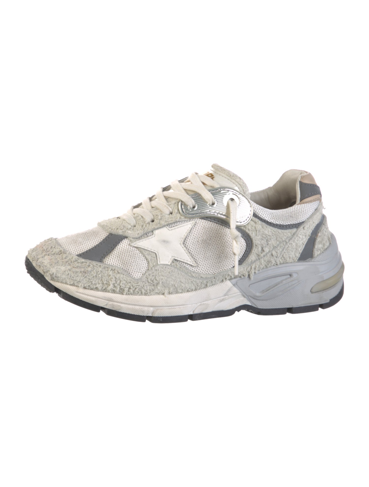Golden Goose Suede Printed Sneakers