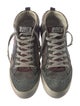 Golden Goose Glitter Colorblock Pattern Sneakers
