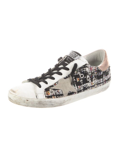 Golden Goose Tweed Tweed Pattern Sneakers