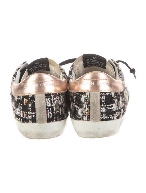 Golden Goose Tweed Tweed Pattern Sneakers
