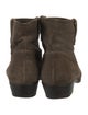 Golden Goose Suede Colorblock Pattern Boots