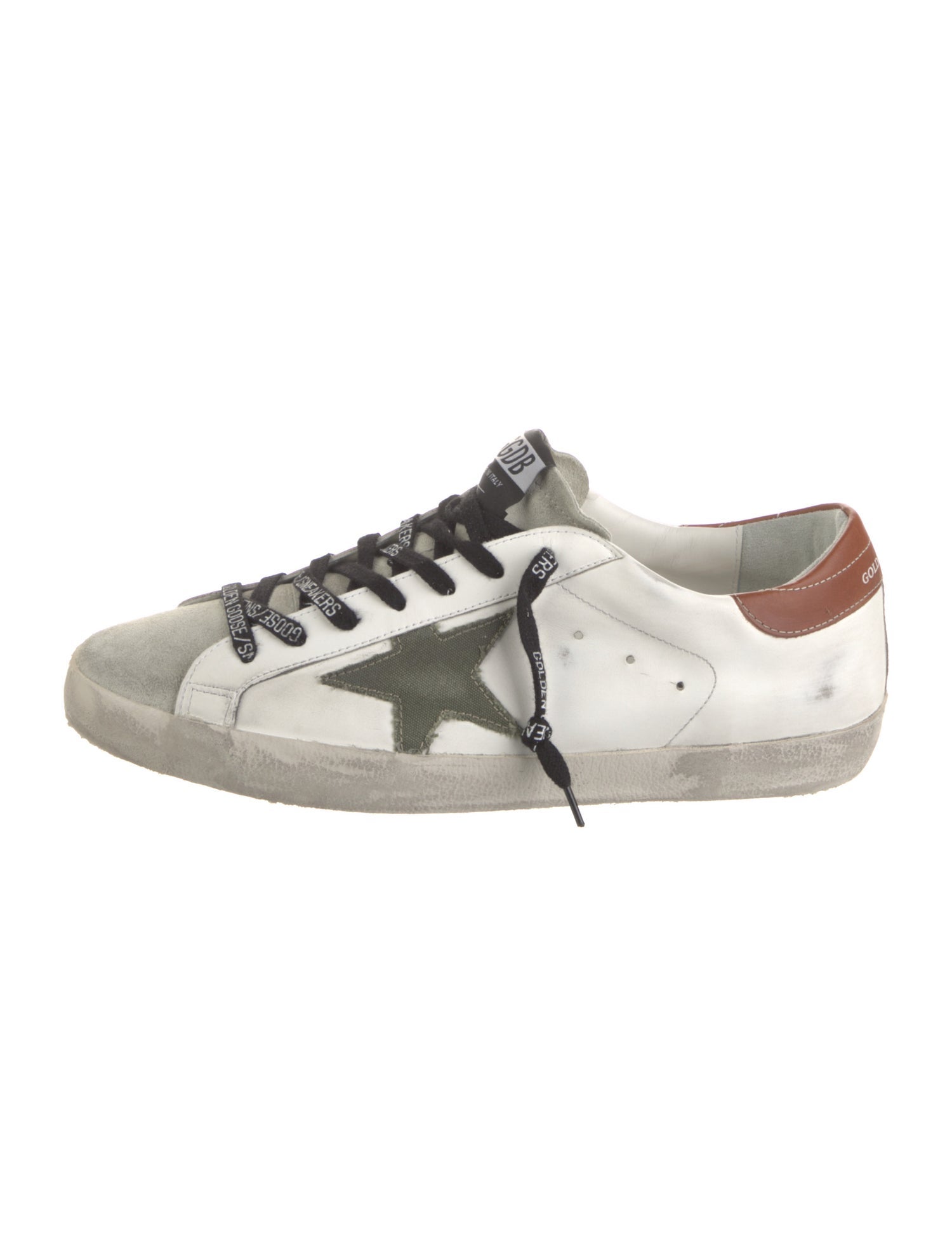 Golden Goose Leather Distressed Accents Sneakers w/ Tags