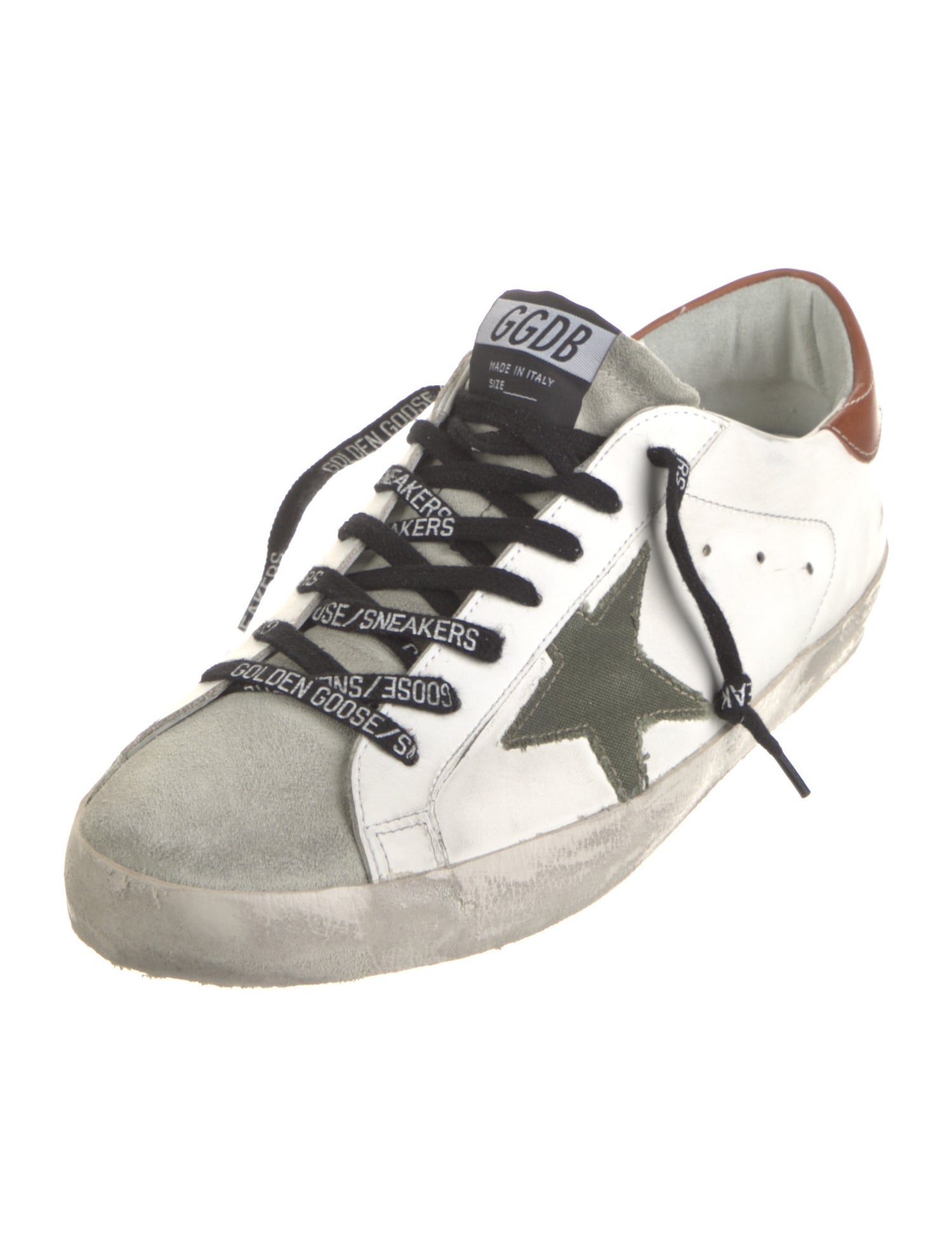 Golden Goose Leather Distressed Accents Sneakers w/ Tags