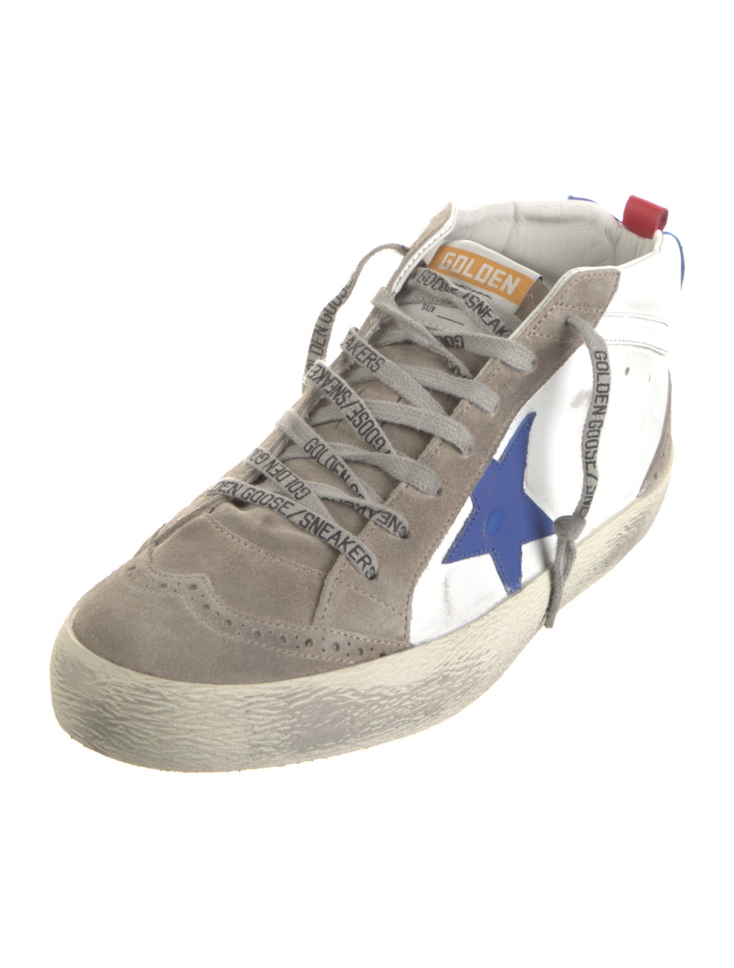 Golden Goose Leather Distressed Accents Sneakers w/ Tags
