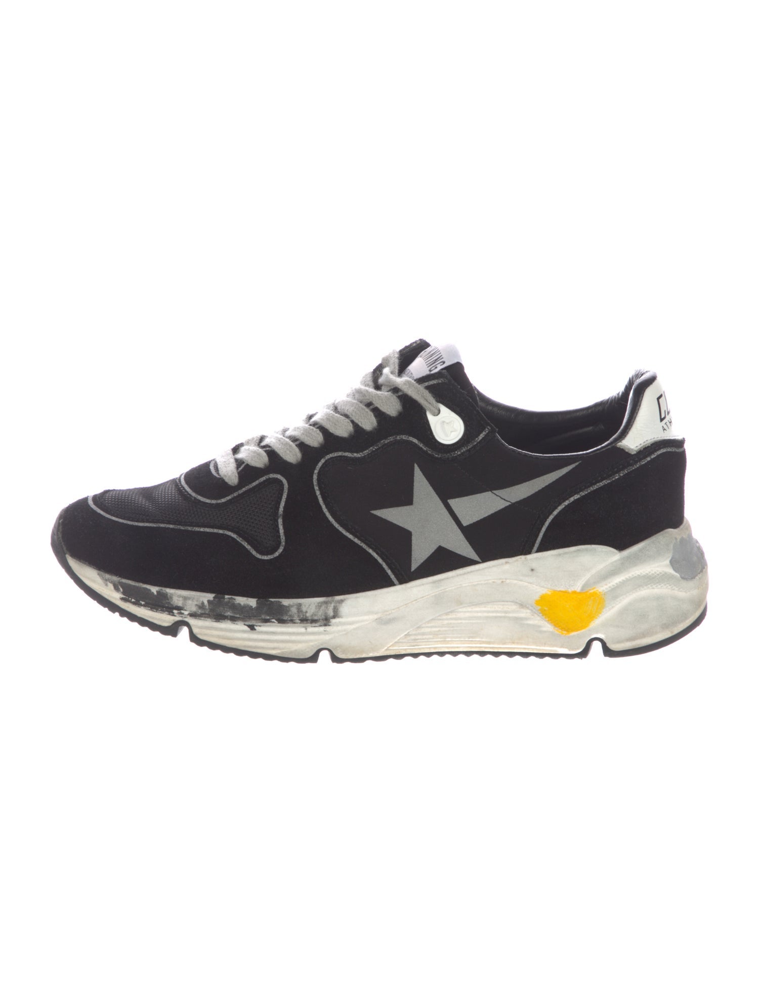 Golden Goose Suede Printed Sneakers