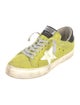 Golden Goose Suede Distressed Accents Sneakers