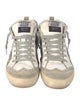 Golden Goose Suede Animal Print Sneakers