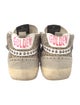 Golden Goose Suede Animal Print Sneakers