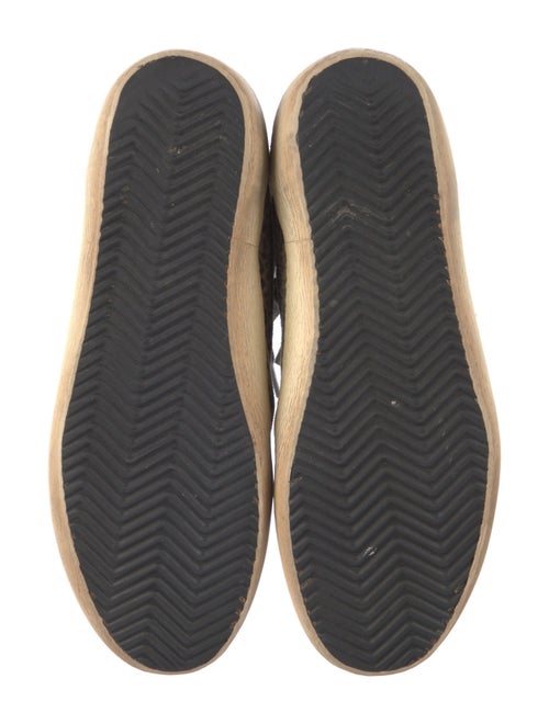 Golden Goose Suede Animal Print Sneakers