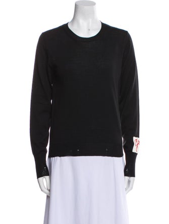 Golden Goose Virgin Wool Crew Neck Sweatshirt