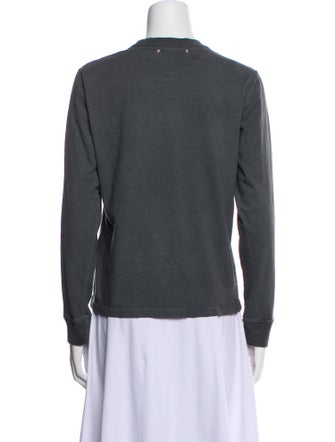 Golden Goose Graphic Print Crew Neck Sweatshirt