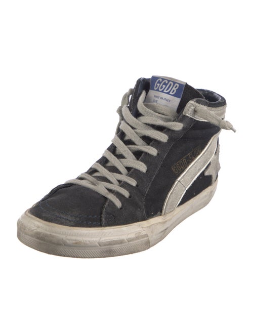 Golden Goose Suede Printed Sneakers