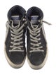 Golden Goose Suede Printed Sneakers