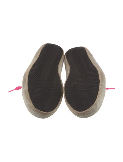 Golden Goose Leather Distressed Accents Sneakers