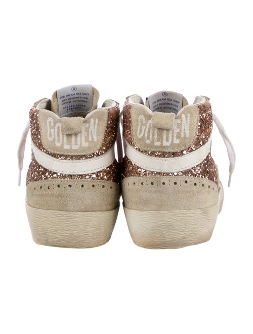 Golden Goose Glitter Colorblock Pattern Sneakers