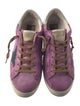 Golden Goose Suede Distressed Accents Sneakers