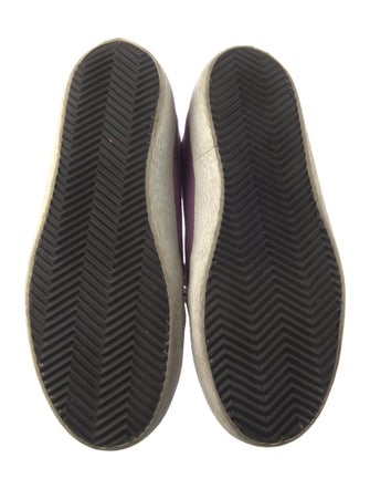 Golden Goose Suede Distressed Accents Sneakers