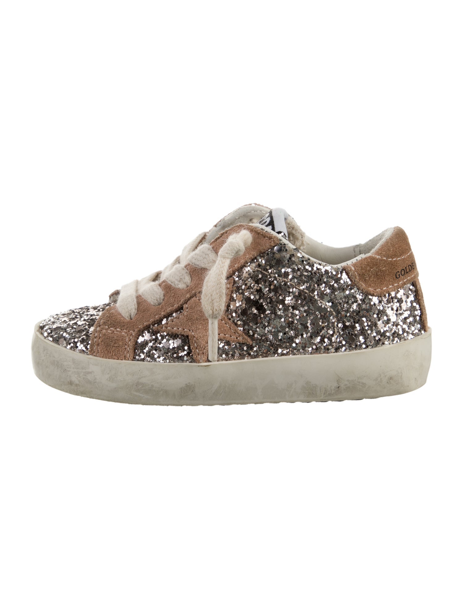 Golden Goose Low Top Glitter Sneaker