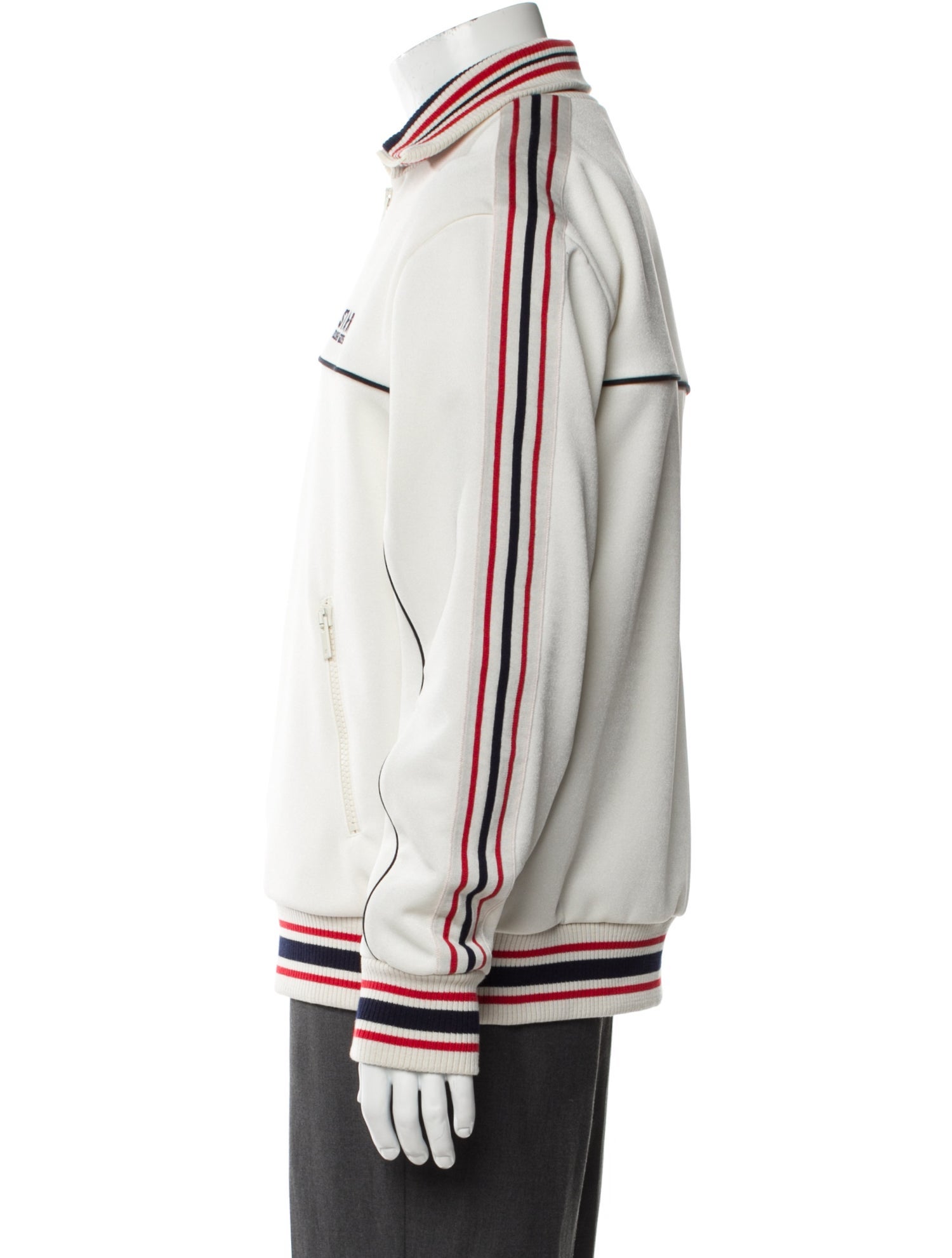 Golden Goose Striped Varsity Jacket w/ Tags