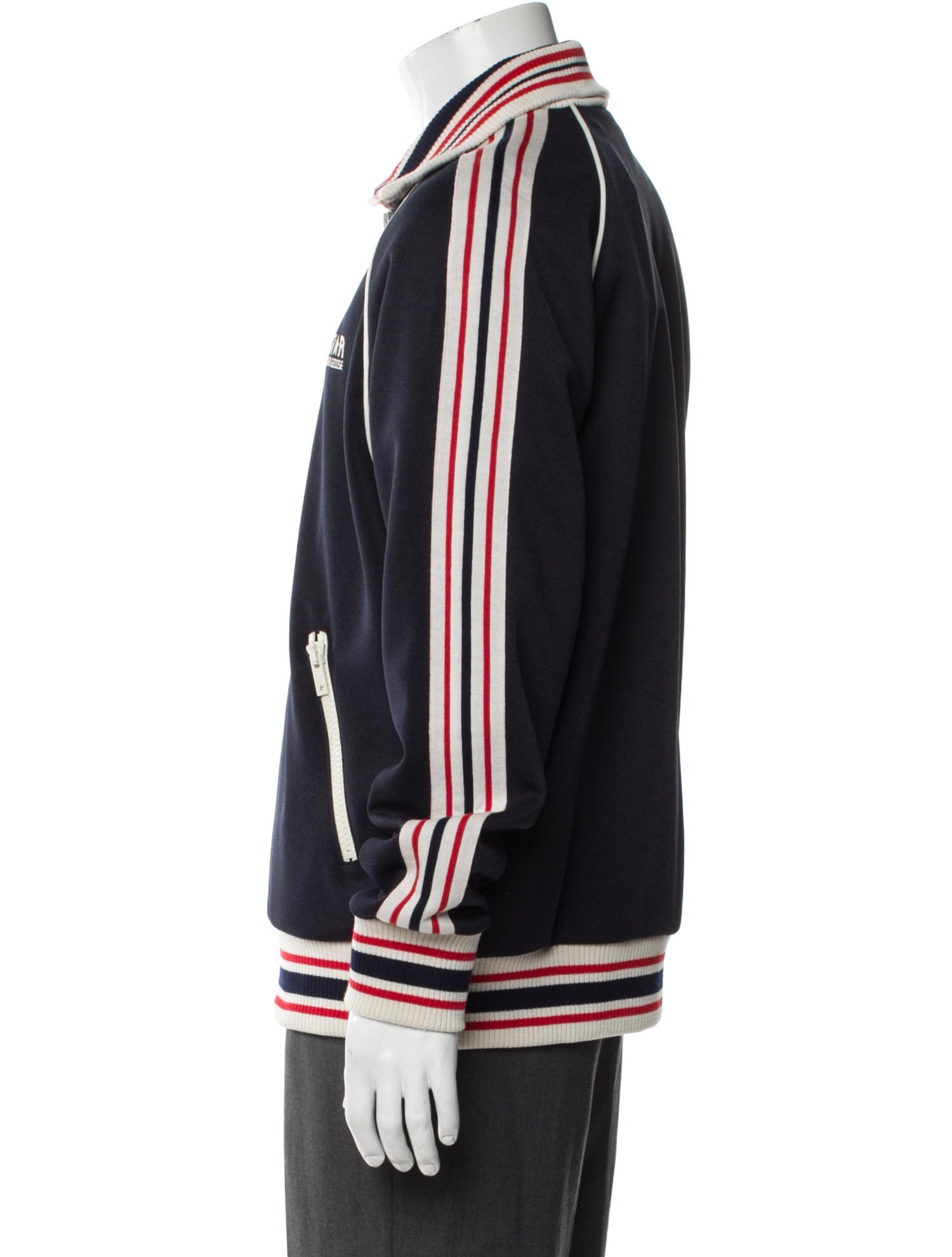 Golden Goose Striped Varsity Jacket w/ Tags