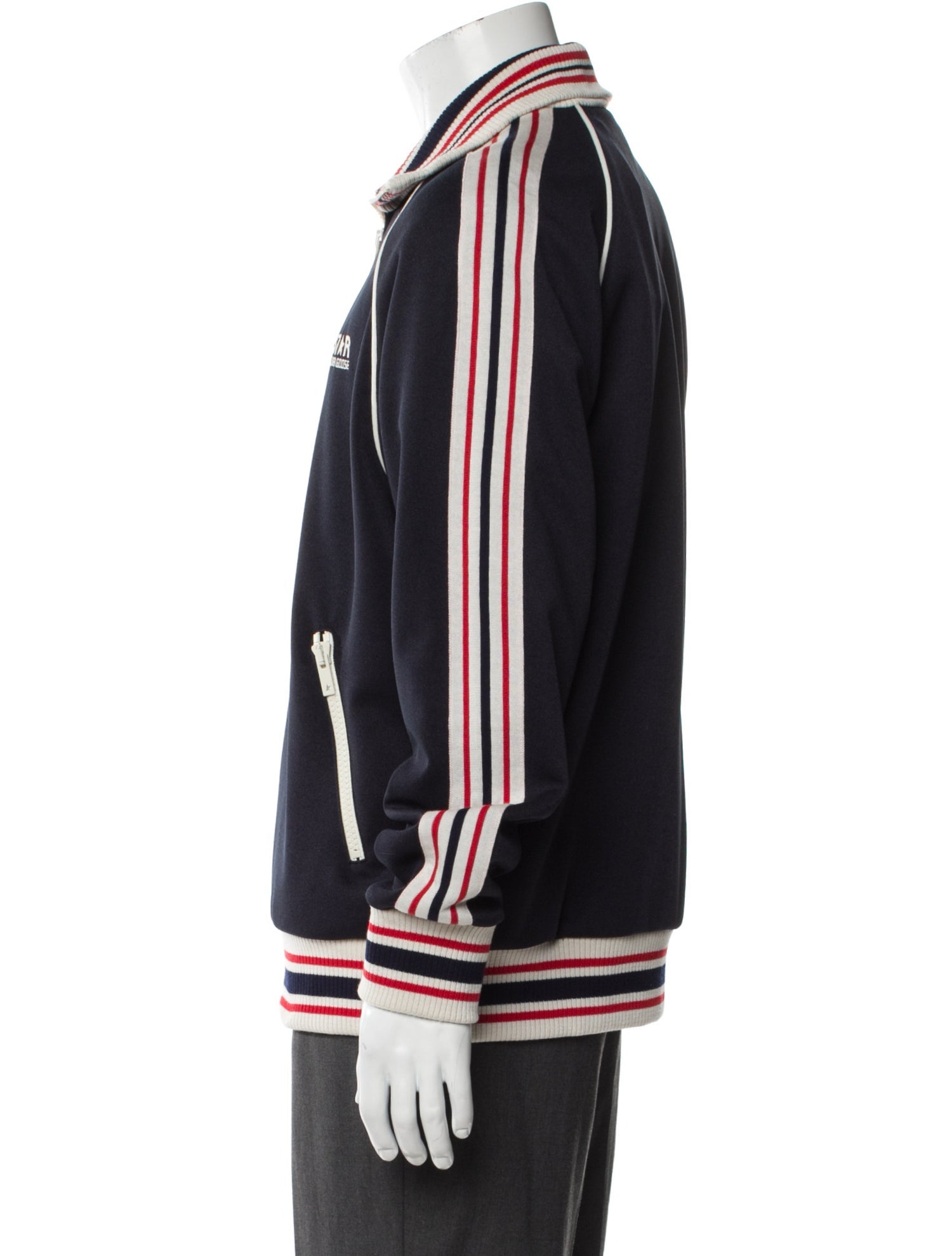 Golden Goose Striped Varsity Jacket w/ Tags