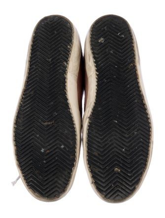 Golden Goose Suede Colorblock Pattern Sneakers