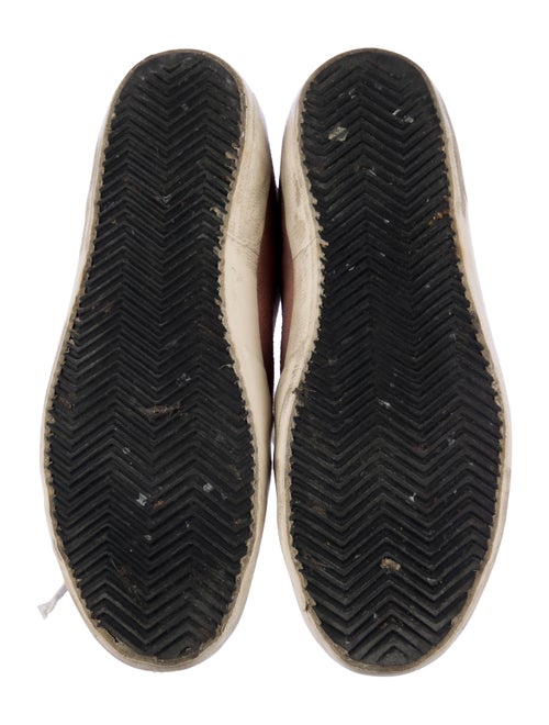 Golden Goose Suede Colorblock Pattern Sneakers