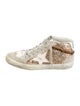 Golden Goose Glitter Colorblock Pattern Sneakers