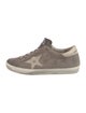 Golden Goose Suede Graphic Print Sneakers