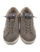 Golden Goose Suede Graphic Print Sneakers