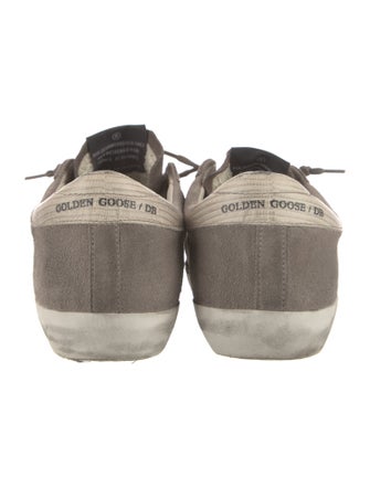 Golden Goose Suede Graphic Print Sneakers