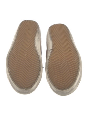 Golden Goose Suede Graphic Print Sneakers