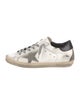 Golden Goose Leather Colorblock Pattern Sneakers