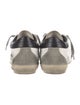 Golden Goose Leather Colorblock Pattern Sneakers
