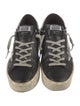 Golden Goose Leather Colorblock Pattern Sneakers